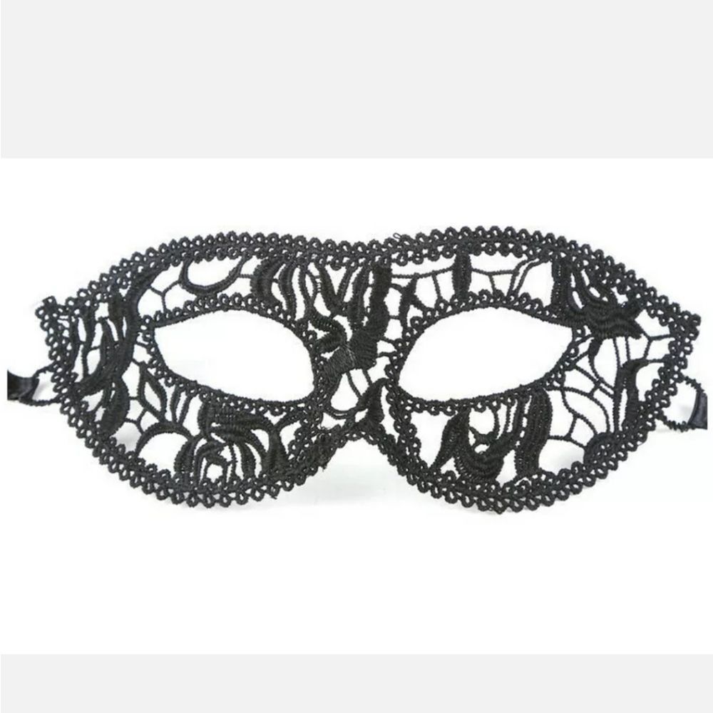 Sexy Women Lady Girl Black Lace Eye Mask for Halloween Masquerade Party US